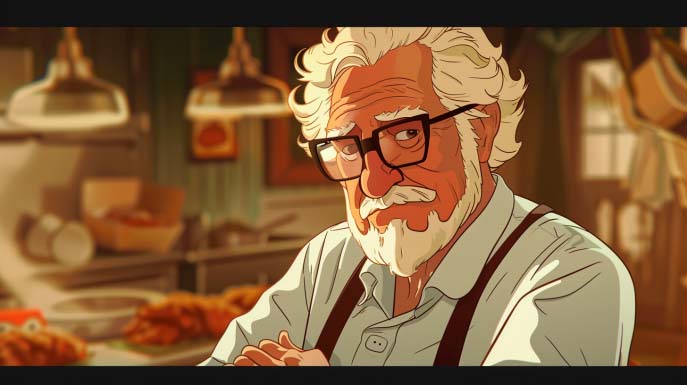 Erfolgsgeschichten - Colonel Sanders